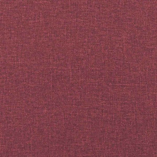 Ъглова рамка за легло Виненочервен 80 x 200 cm текстил