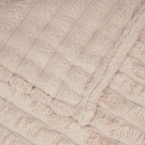 Одеала за хвърляне 6 pcs Бежово 200 x 150 cm Мека вълна