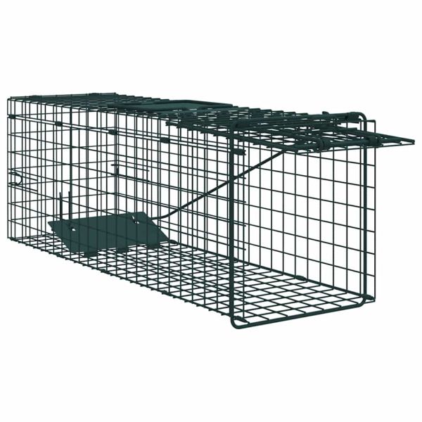 Капан за животни Зелен 61 x 20 x 21,5 см Стомана