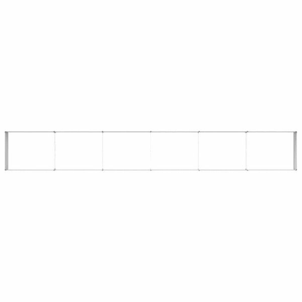 Градинска повдигната леха Светло кафяво 600 x 80 x 45 cm