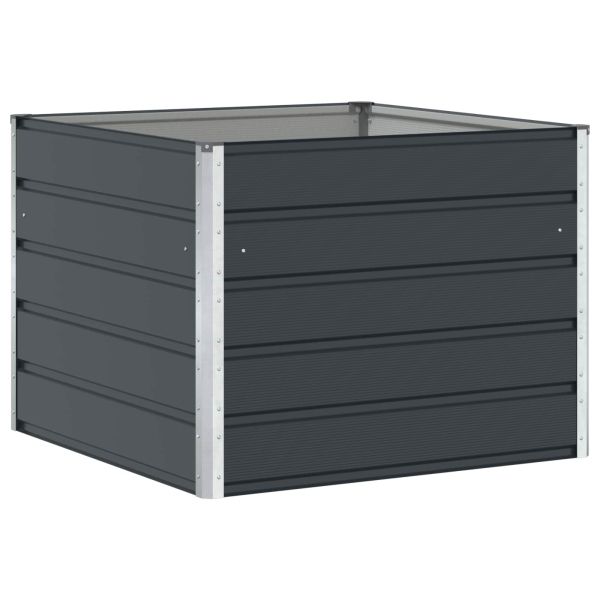 Кашпа Антрацит 100 x 100 x 75 см Стомана