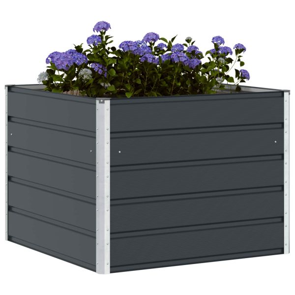 Кашпа Антрацит 100 x 100 x 75 см Стомана