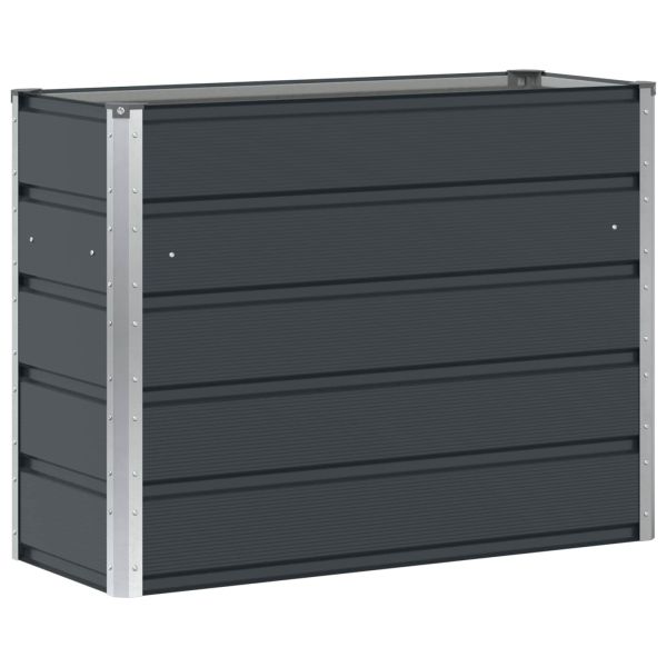 Кашпа Антрацит 100 x 40 x 75 cm Стомана