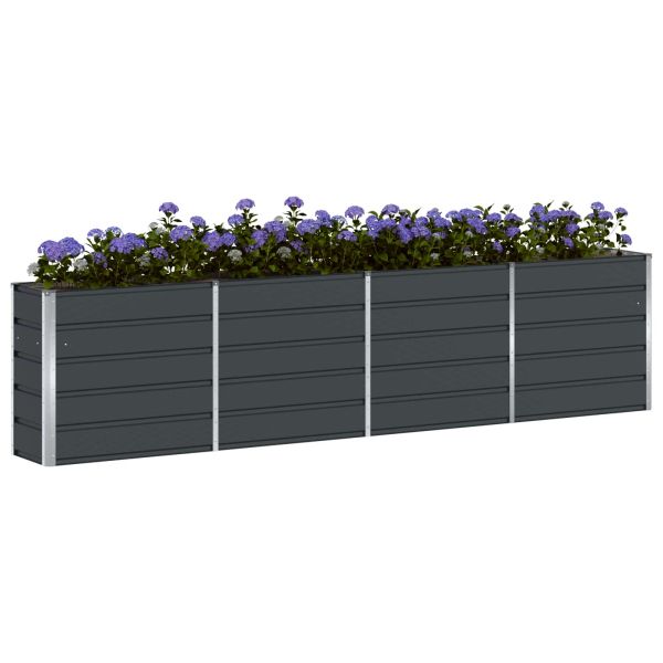 Кашпа Антрацит 320 x 40 x 75 см Стомана