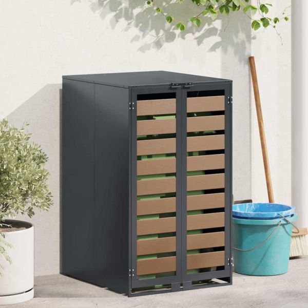 Съхранение за кош за отпадъци с газов капак за 240L контейнер