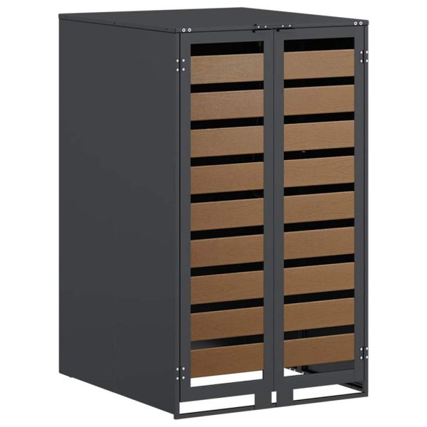 Съхранение за кош за отпадъци с газов капак за 240L контейнер