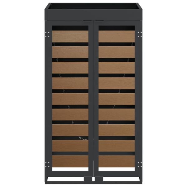 Съхранение за кош за отпадъци с покрив за саксия за 240L контейнер