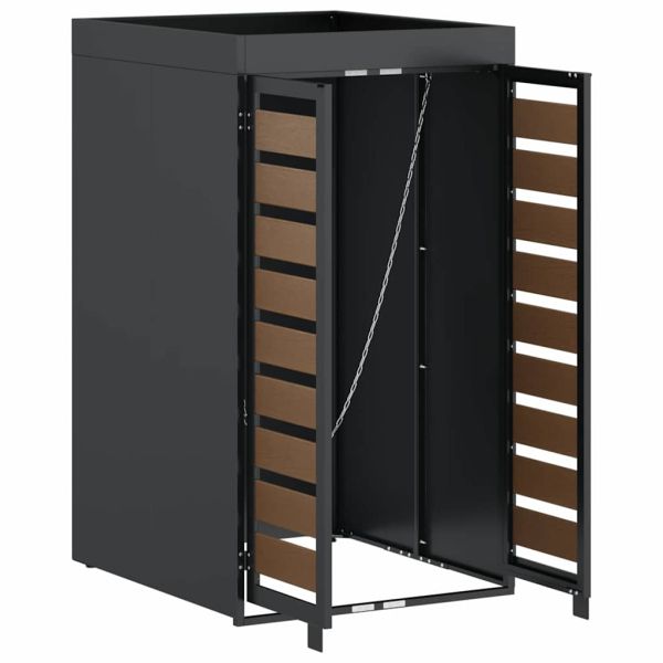 Съхранение за кош за отпадъци с покрив за саксия за 240L контейнер