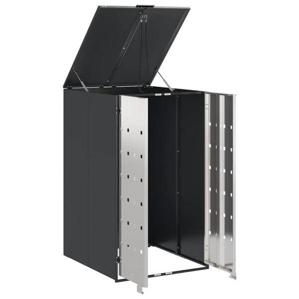 Съхранение за кош за отпадъци с газов капак за 240L контейнер