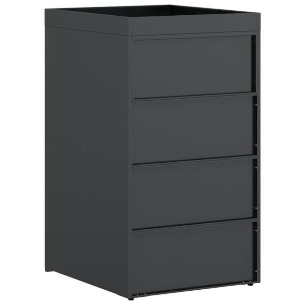 Съхранение за кош за отпадъци с покрив за саксия за 240L контейнер