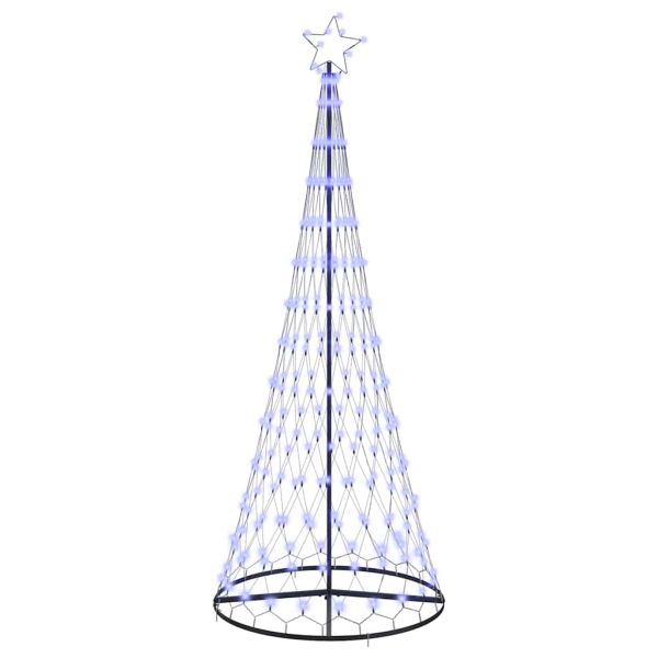 LED Коледна Елха с 295 LED светодиода Синьо 250 cm Метал