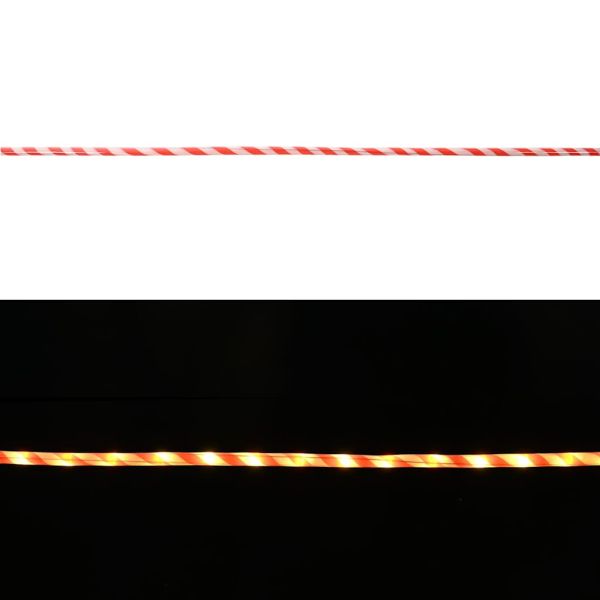 Светещо въже с 240 LED светодиода Топло бяло 10 m ПВЦ