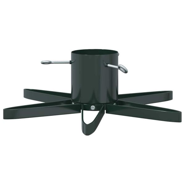 Статив за коледно дърво 1.73 Зелен 50 х 50 х 15,5 см Стомана