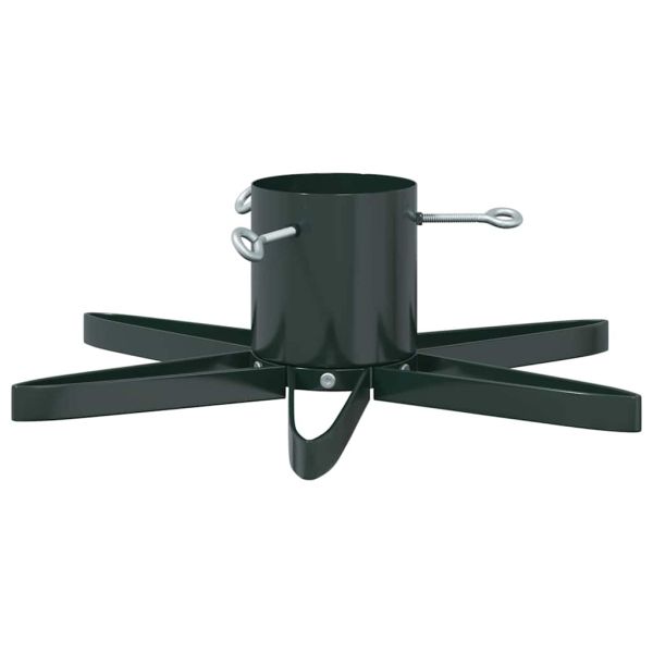 Статив за коледно дърво 1.73 Зелен 50 х 50 х 15,5 см Стомана