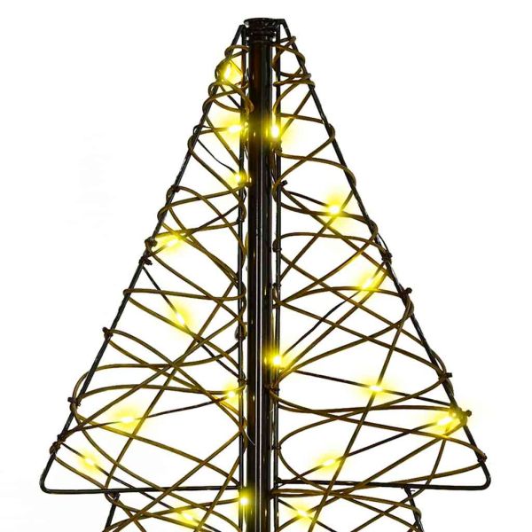 Коледно дърво с 160 LED светодиода Топло бяло 150 cm Ратан