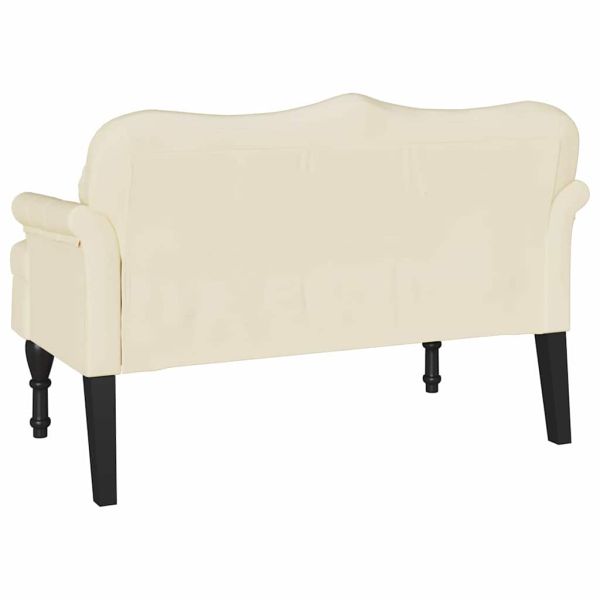 Пейка Честърфилд Крем 120.5 x 65 x 75 см Изкуствена