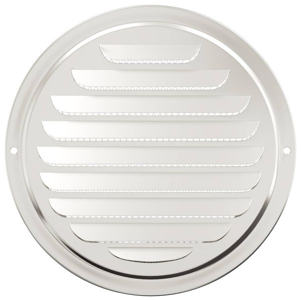 Предпазители за въздушна вентилация 4 pcs Сребрист 150 mm