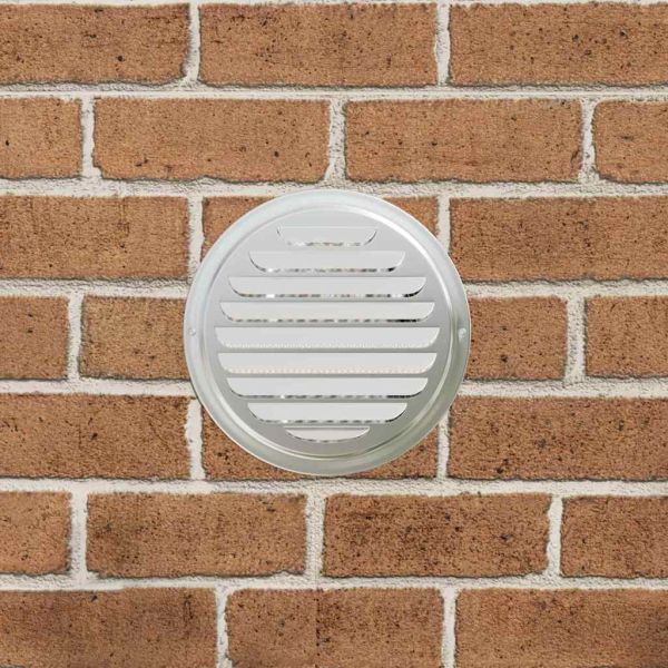 Предпазители за въздушна вентилация 4 pcs Сребрист 200 mm