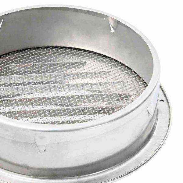 Предпазители за въздушна вентилация 4 pcs Сребрист 200 mm