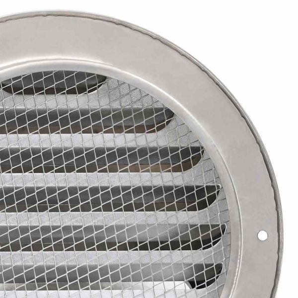 Предпазители за въздушна вентилация 8 pcs Сребрист 200 mm