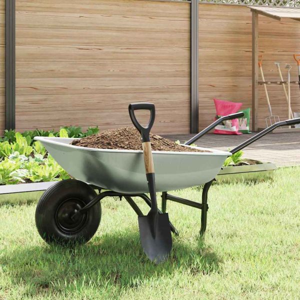 Лопата Черно 68,5 см Покрит стомана и масивно дърво