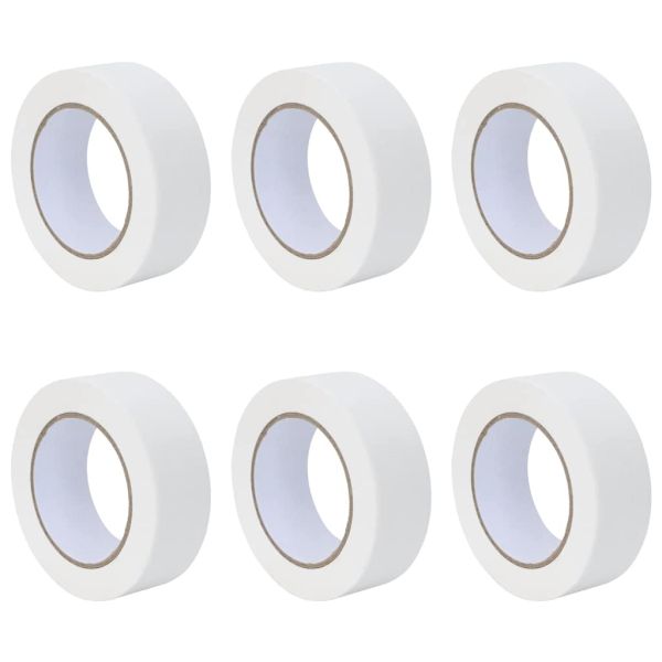 Ленти за маскиране на художници 6 pcs Бяло 38mm x 50m Хартия