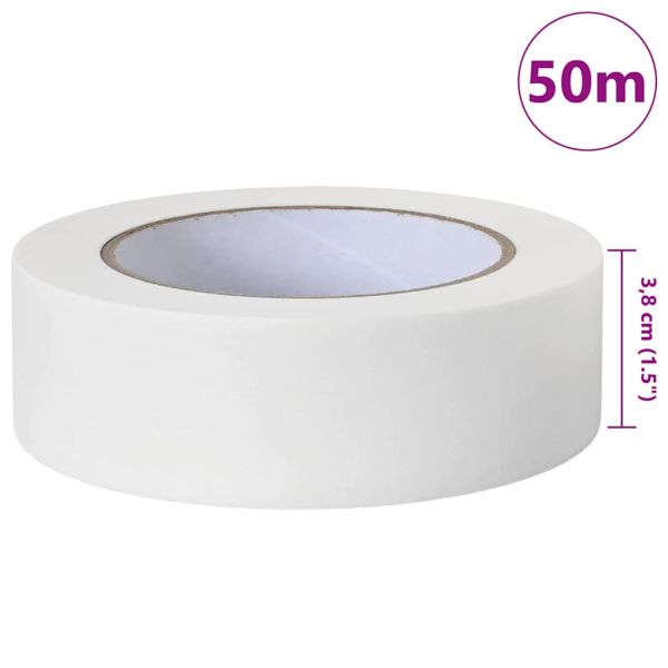 Ленти за маскиране на художници 12 pcs Бяло 38mm x 50m Хартия