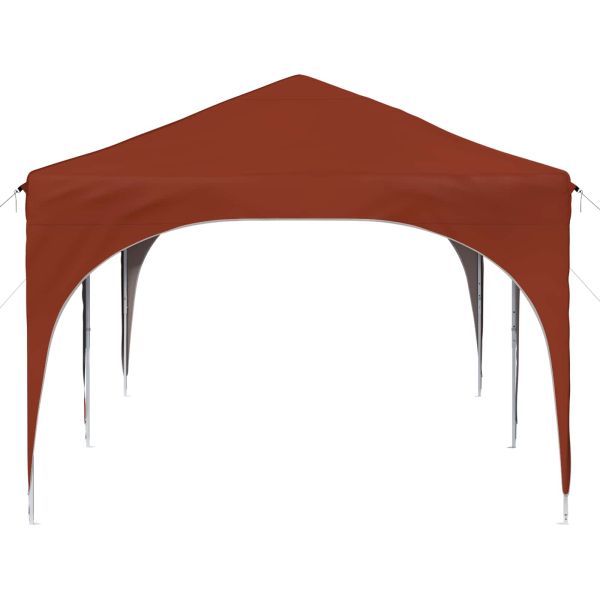 Поп-ъп парти палатка Теракота 575 x 288 x 245 см