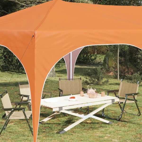 Поп-ъп парти палатка Оранжево 575 x 288 x 245 см