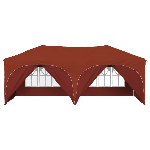 Поп-ъп парти палатка Теракота 575 x 288 x 245 см