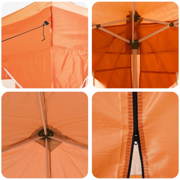 Поп-ъп парти палатка Оранжево 575 x 288 x 245 см