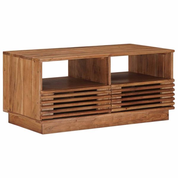Масичка за кафе с чекмедже Естествен 85 x 45,5 x 40 см