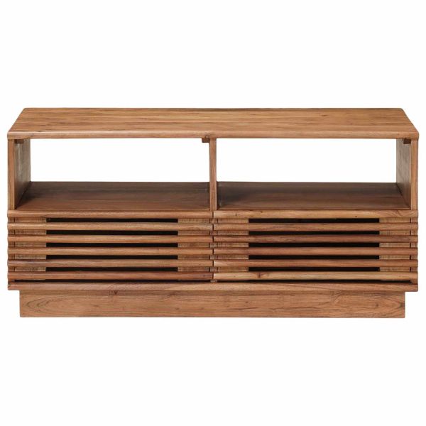 Масичка за кафе с чекмедже Естествен 85 x 45,5 x 40 см