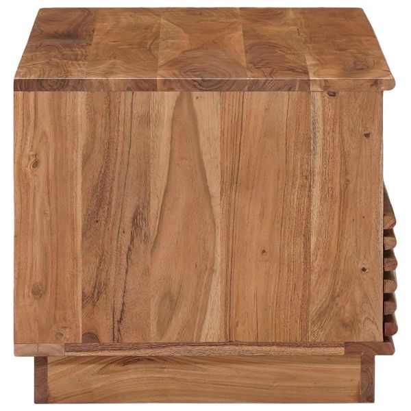 Масичка за кафе с чекмедже Естествен 85 x 45,5 x 40 см