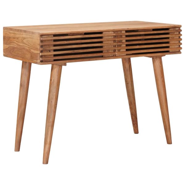 Бюро с чекмедже със съхранение Естествен 100 x 48 x 76 см