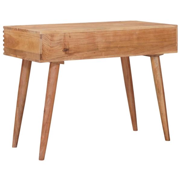 Бюро с чекмедже със съхранение Естествен 100 x 48 x 76 см