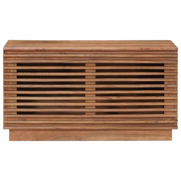 Кутия за съхранение със съхранение Естествен 85 x 40 x 46 см