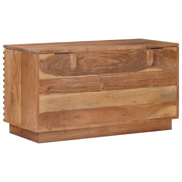 Кутия за съхранение със съхранение Естествен 85 x 40 x 46 см