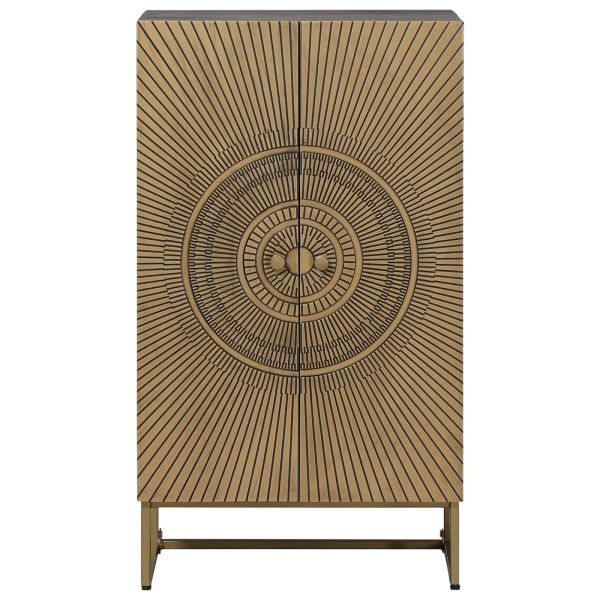 Висок шкаф Месинг 53,5 x 30 x 95 см