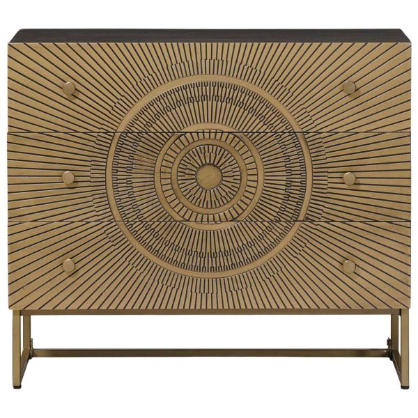 Чекмеджетен шкаф с чекмедже Месинг 75 x 30 x 65 см