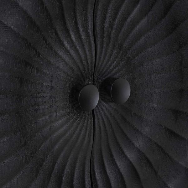 Служебен шкаф Черен 55 x 30 x 70 см