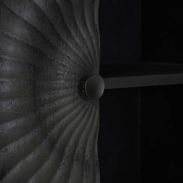 Служебен шкаф Черен 105 x 30 x 68 см