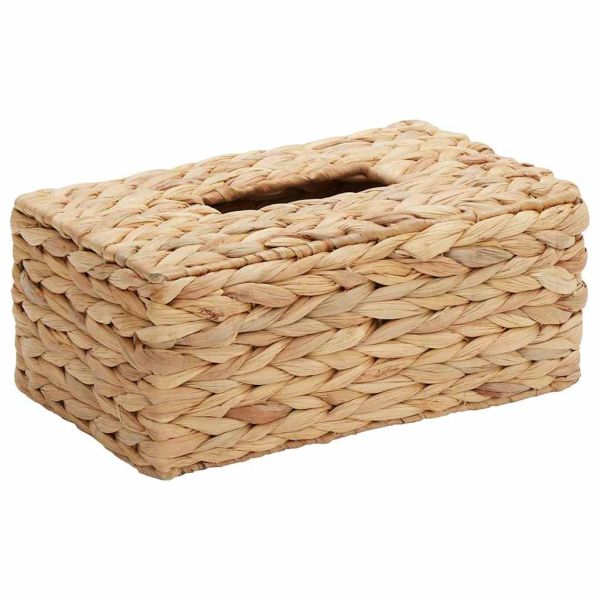 Покрития за кутии за салфетки 2 pcs Воден хиацинт Естествен