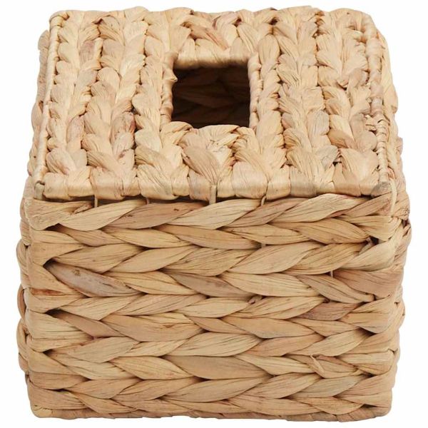 Покрития за кутии за салфетки 2 pcs Воден хиацинт Естествен