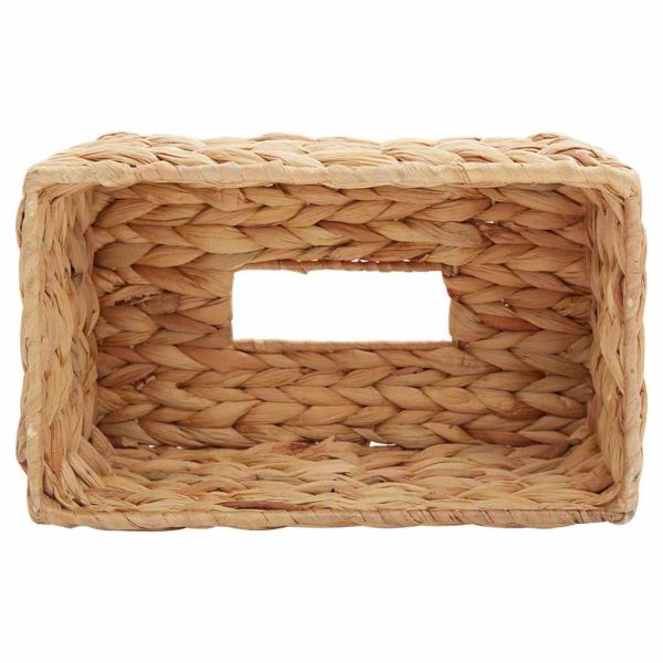 Покрития за кутии за салфетки 2 pcs Воден хиацинт Естествен