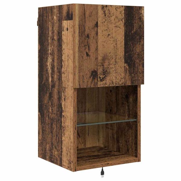 Стойки за телевизор Старо дърво Инженерно дърво