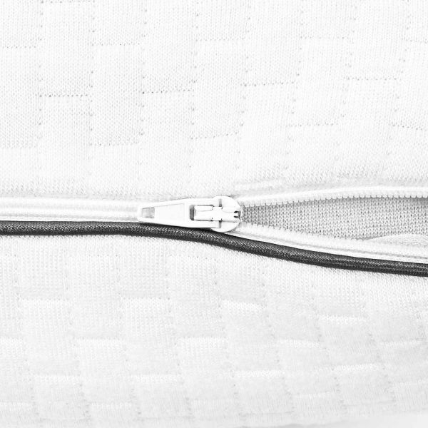 Възглавница за спане Бяло 70 x 40 x 14 см Гелова пяна