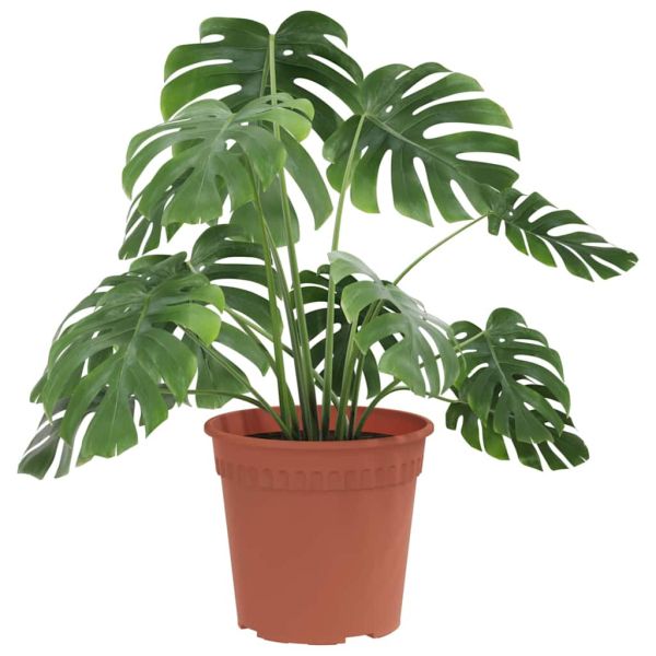 Кръгла саксия за цветя 6 pcs Червено тухла Ø 17 x 14 см