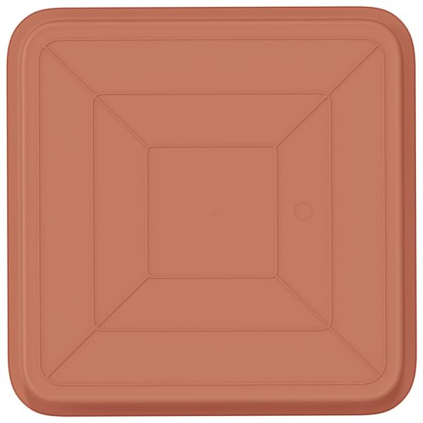 Квадратен цветен поднос 6 pcs Червено тухла 36 x 36 x 2.5 см