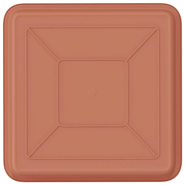 Квадратен цветен поднос 24 pcs Червено тухла 18 x 18 x 2 см